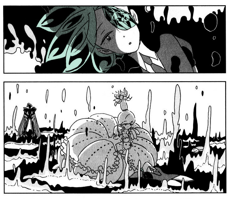 dailyHNKr's tweet image. It&apos;s been 416 days since houseki no kuni ended