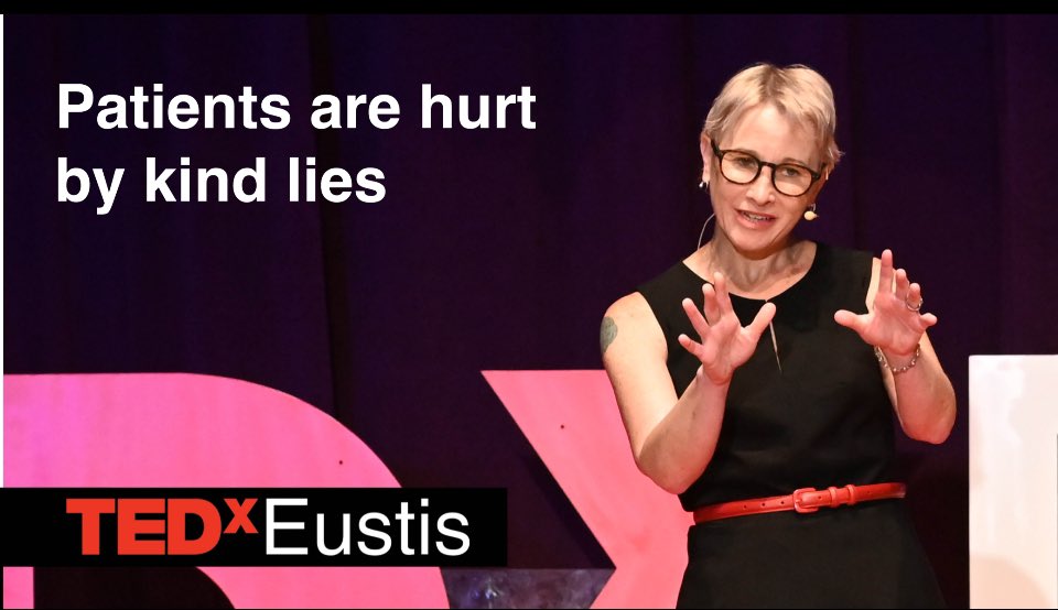 My <a href="/TEDx/">TEDx</a> talk got a trigger warning because I dare to speak out against the kind lies harming patients and the sick-care system that punishes physicians to trying to Do No Harm. 

Please take 11 minutes to listen to my rallying cry to put Health back into Healthcare. If you love