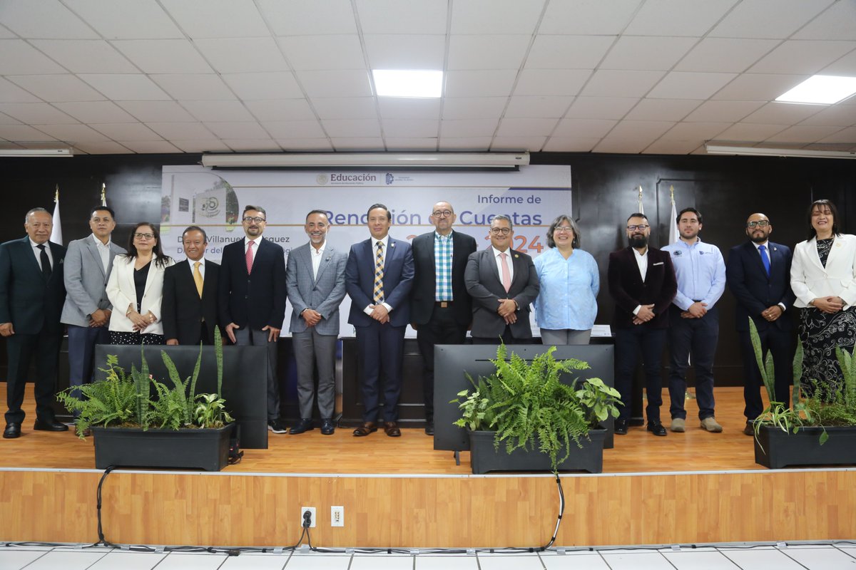 somoscecytem's tweet photo. Esta mañana, nuestro Director General Joel Cruz Canseco asistió a la rendición de cuentas del Director del Instituto Tecnológico de Toluca, Daniel Villanueva Vásquez.
💬 Por una educación con compromiso, transparencia y visión. https://t.co/VD7o7bHIEp