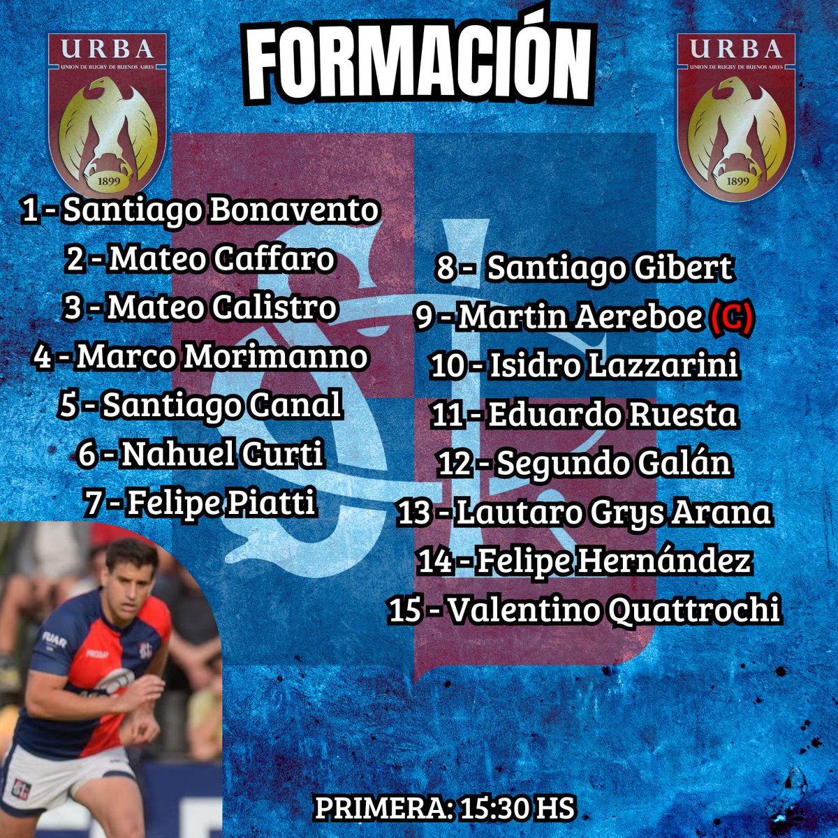 DeRugbySomosOK's tweet photo. Primer partido de local de @clubsanluis_ok donde recibe a #BACRC en busca de sumar puntos en #urbatop12
#Sanluis #maristas #rugby #Deportes https://t.co/dMVEHuuKl6