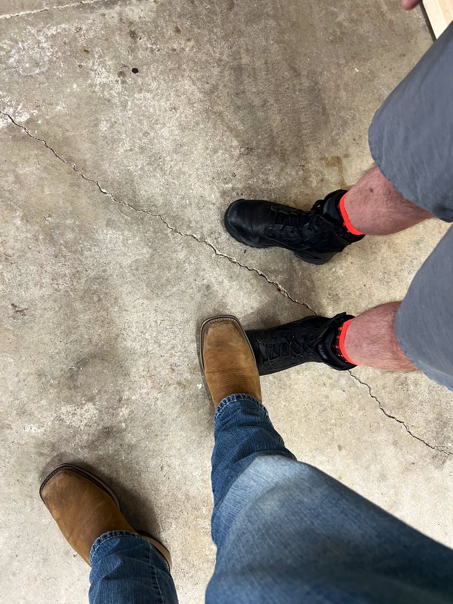 You can lick our boots boy.