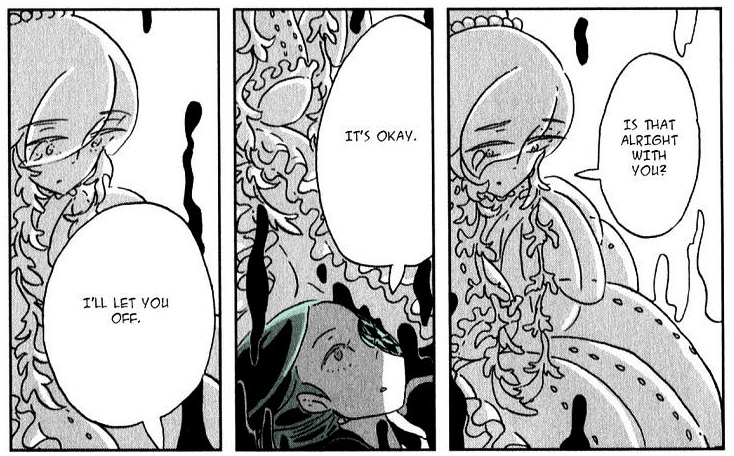 dailyHNKr's tweet image. It&apos;s been 417 days since houseki no kuni ended