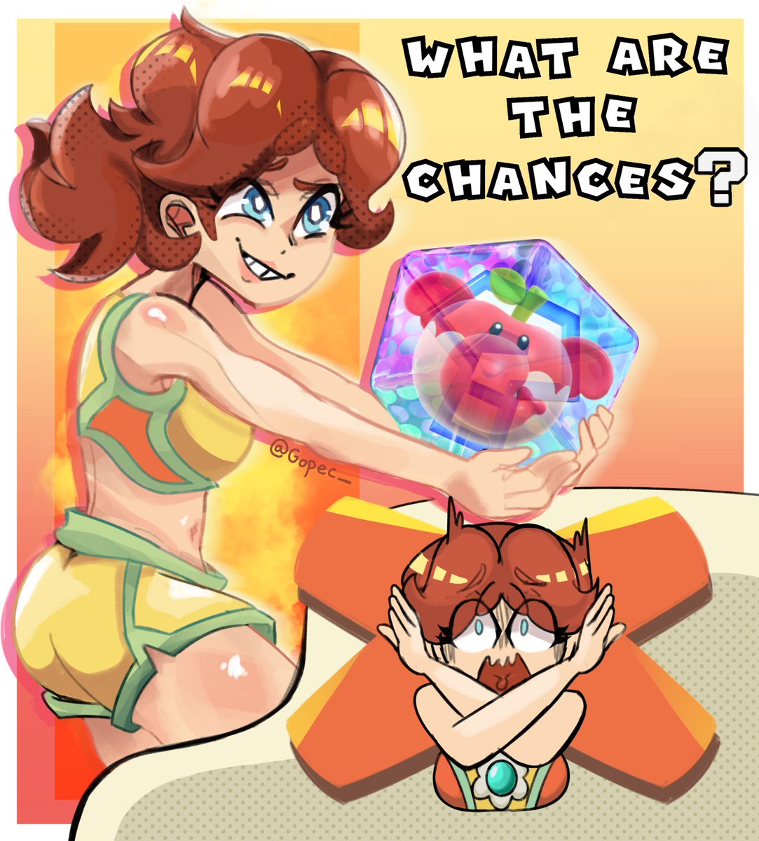 Gopec_'s tweet photo. Princess Daisy! Absolutely drew it for fun mhm! Why else..?
#MarioKartWorld #PrincessDaisy #Daisy https://t.co/OmKw0zQZ9d
