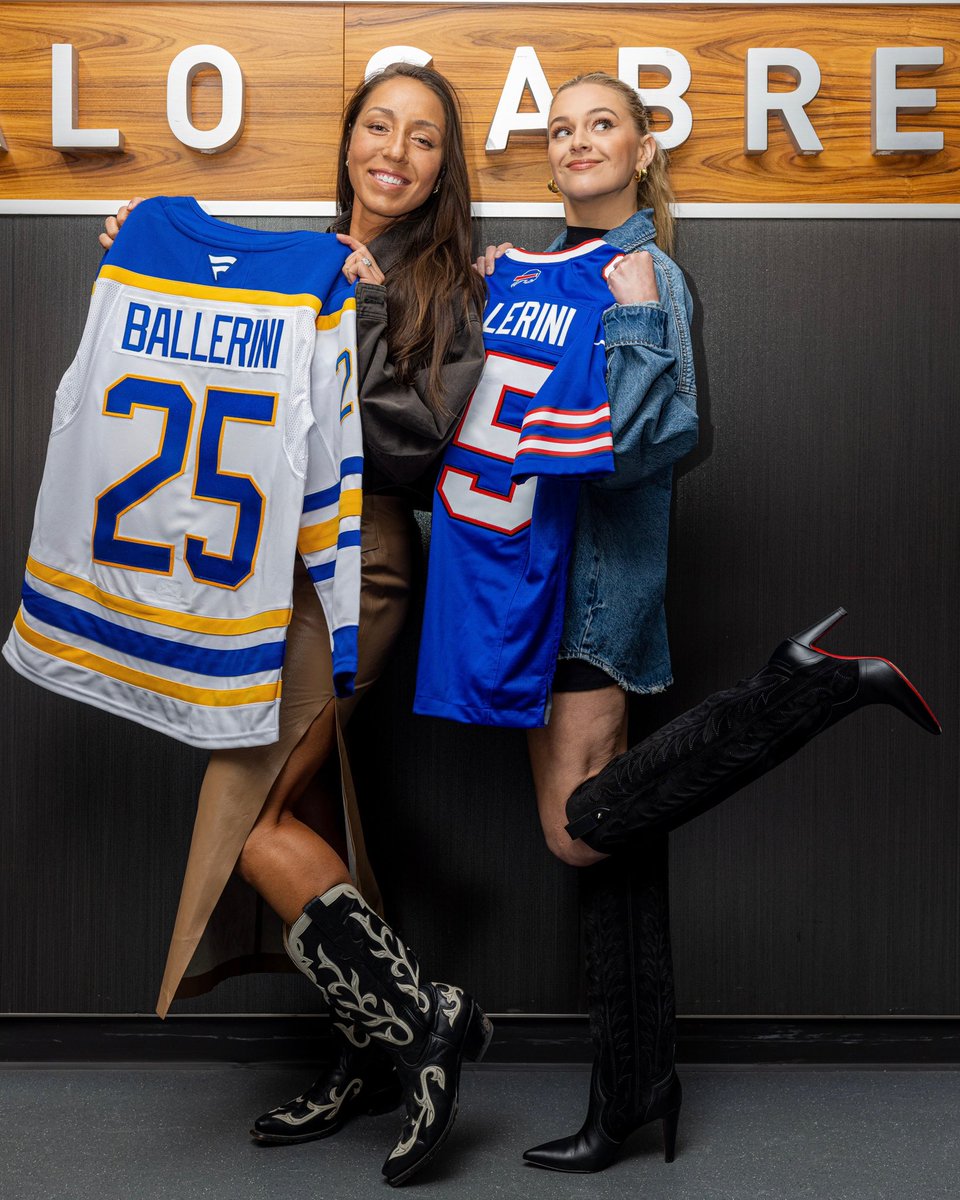Buffalo Sabres (@buffalosabres) on Twitter photo All the Buffalove with <a href="/KelseaBallerini/">Kelsea Ballerini</a> and <a href="/JPegula/">Jessie Pegula</a>! 💛💙❤️
<a href="/BuffaloBills/">Buffalo Bills</a> | <a href="/KeyBankCtr/">KeyBank Center</a> All the Buffalove with <a href="/KelseaBallerini/">Kelsea Ballerini</a> and <a href="/JPegula/">Jessie Pegula</a>! 💛💙❤️
<a href="/BuffaloBills/">Buffalo Bills</a> | <a href="/KeyBankCtr/">KeyBank Center</a>
