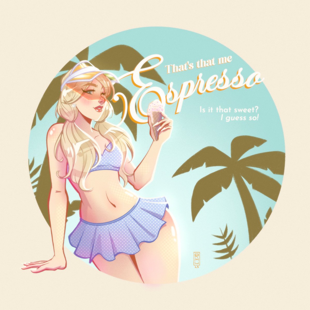 roymorales_56's tweet photo. Sabrina Carpenter

#sabrinacarpenter #espresso #music #fanart #illustration #digital #color #procreate #brushes #vintage https://t.co/auNrFj3Z8c