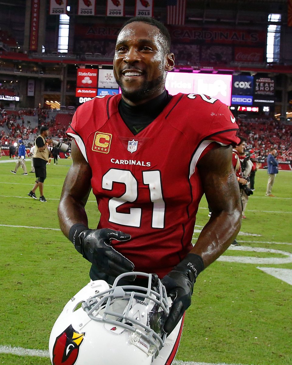 NFL's tweet photo. Patrick Peterson will announce his retirement on Monday with Cardinals. (via @rapsheet, @tompelissero) https://t.co/ksgsShQtLq