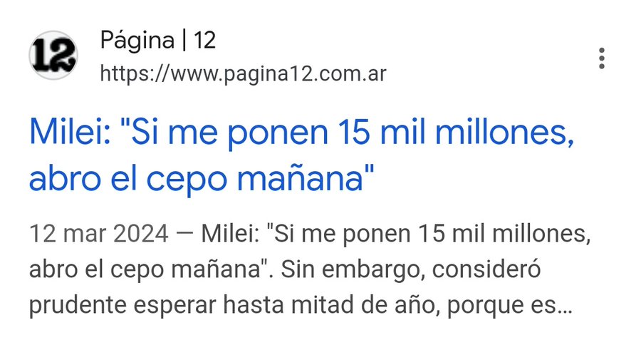 #AHORA 🇦🇷 #Dolar - CHAU CEPO - Promesa cumplida del Presidente Javier Milei 📷