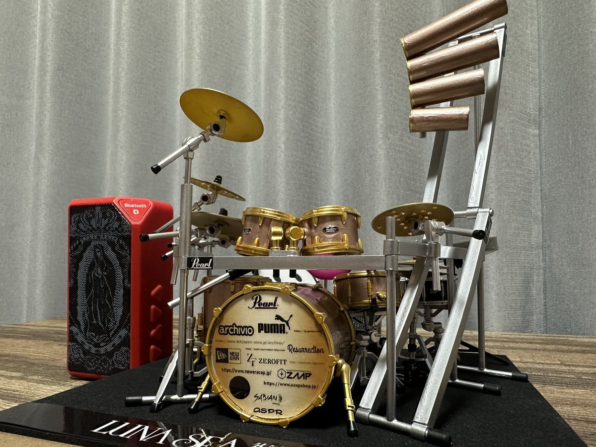 Pearl Drums Miniature Collection LUNA SEA真矢モデル仕様 ドラム