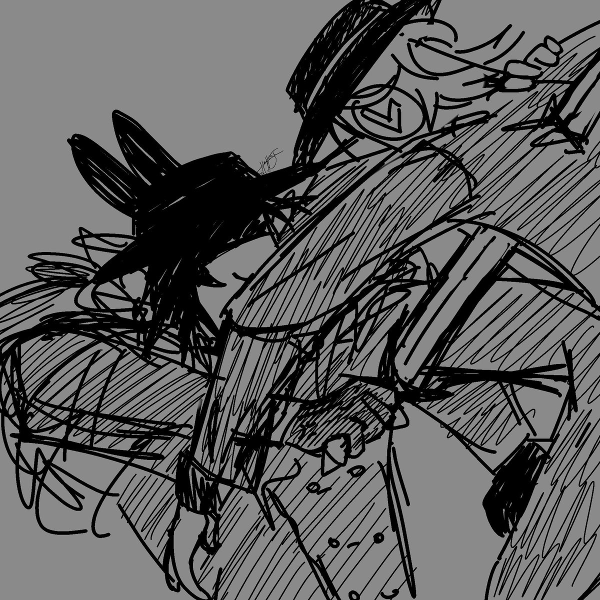 Hellish_FFF's tweet photo. There is no chance #chanceforsaken #doublefedora #mafioso https://t.co/JIEGvEfWs5