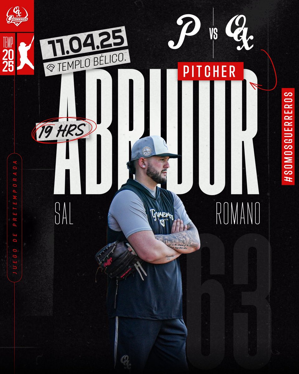 SAL ROMANO A LA LOMA DE LOS DISPAROS!⚾️🔥 Tropa, vengan a darle el apoyo  desde las gradas a nuestros Guerreros🗣️. #LaGuerraComienza  #SomosGuerreros⚔️, image size:960x1200