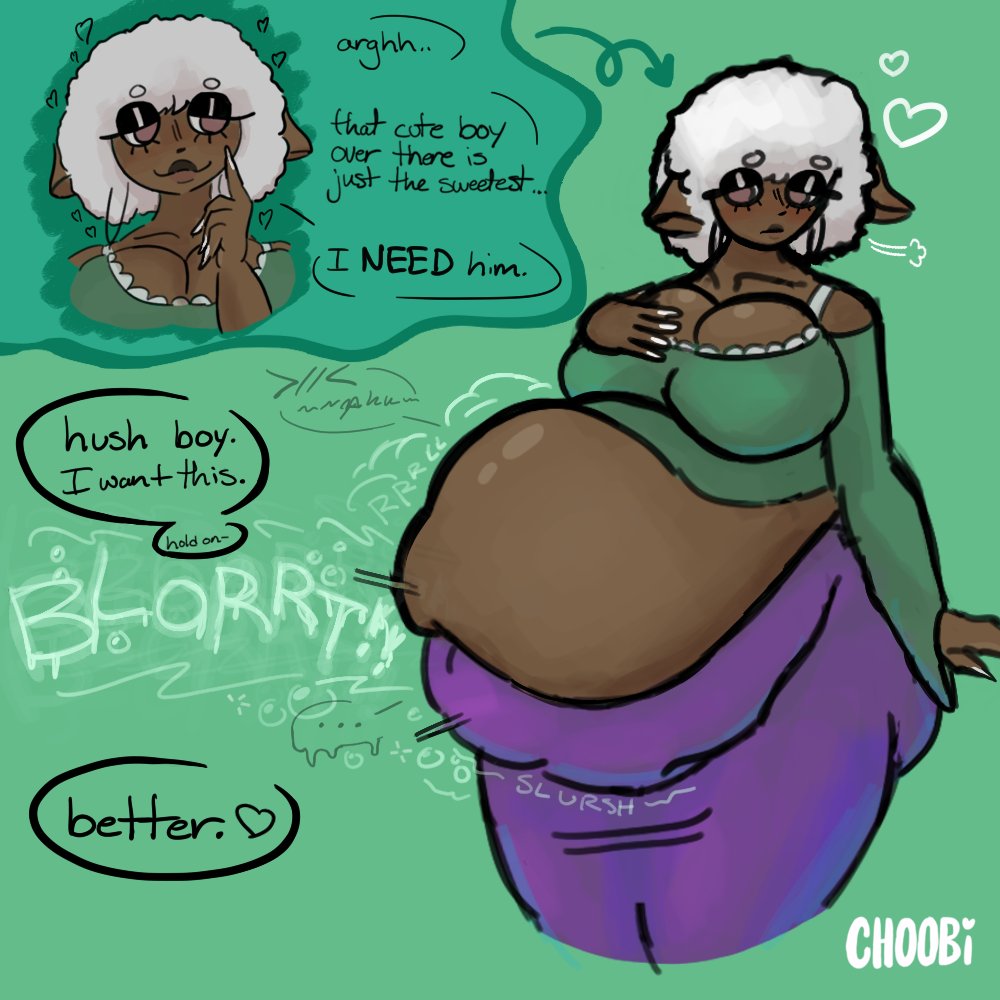 sam really can't help herself around her crushes :P