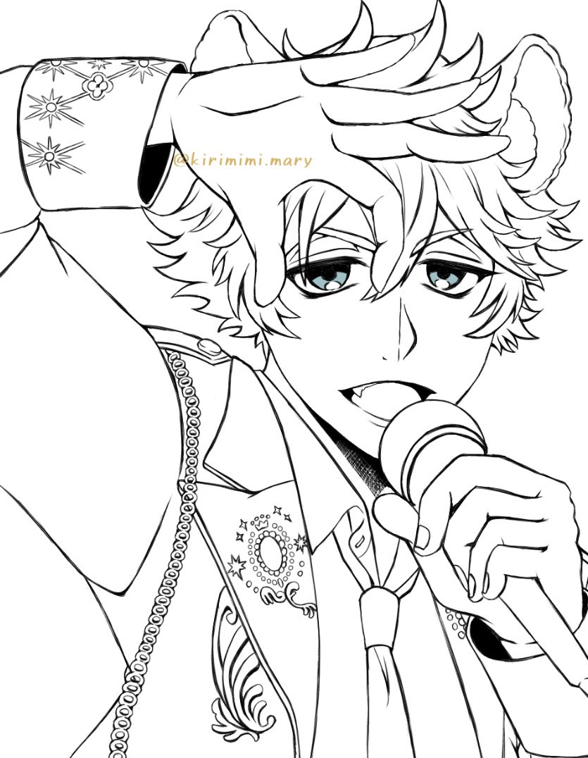 ラギ誕描きたいけど久々すぎてどうやって描いたら良いか分からないのでリハビリ 