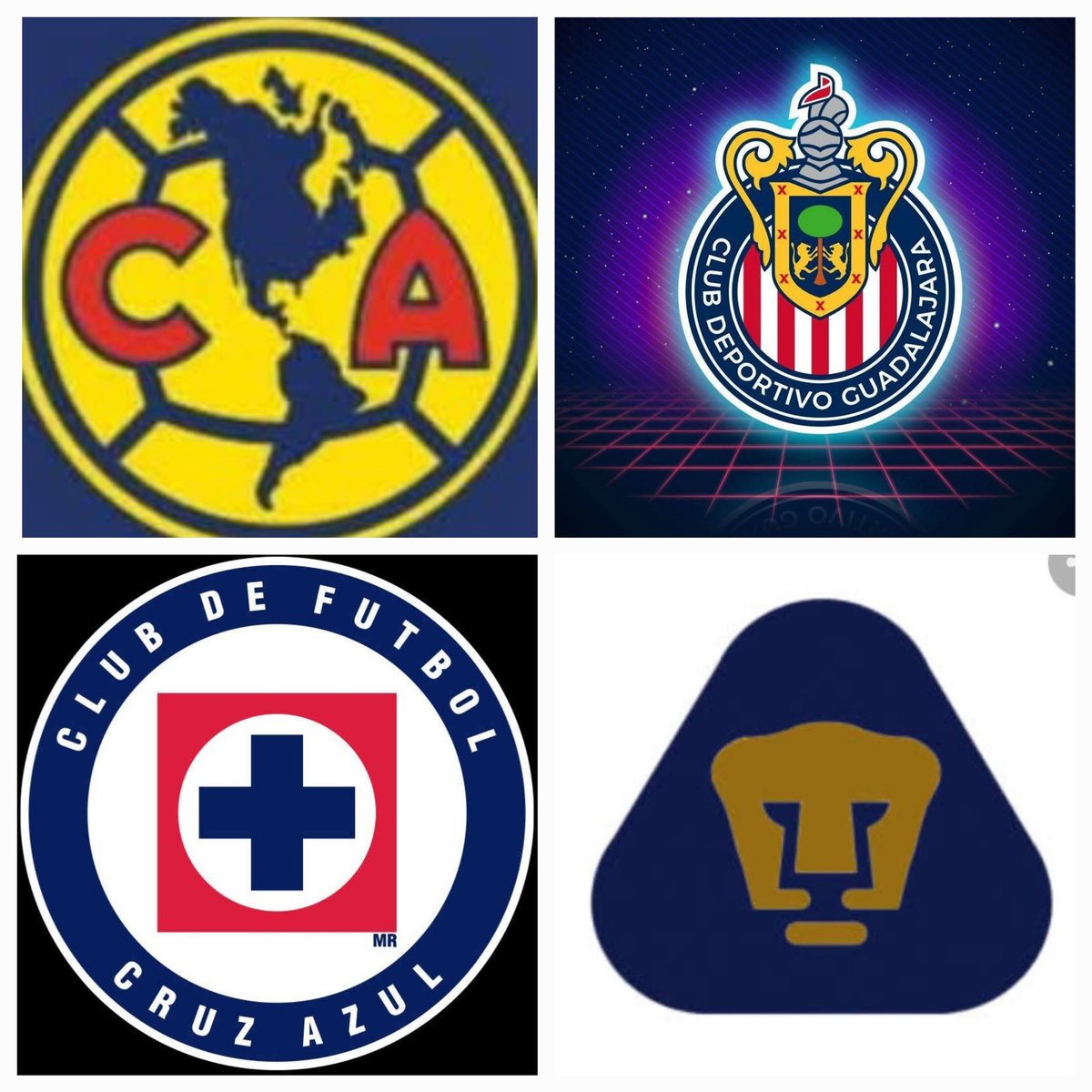 Siguiendo con la polemica de la semana sobre la eliminación del #America sobre el #Cruzazul quiero decir lo siguiente: #Pumas no es campeón desde 1989, #cruzazul desde 2014, las #Aguilas desde 2016 y las #Chivas desde 2018 Ya llevan sus buenos años sin ser campeones los 4 grandes
