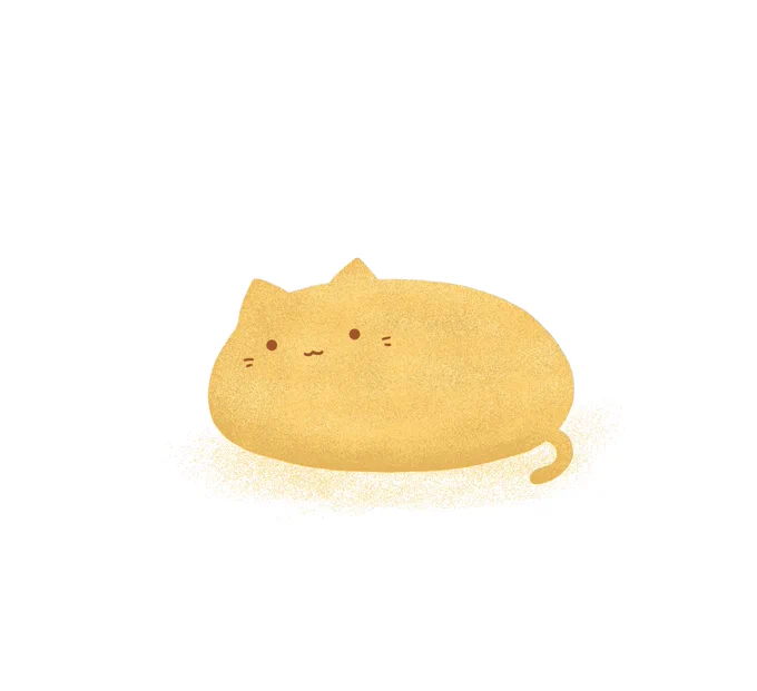 今日は #パンの記念日最近過去絵ばかりで申し訳ないのですが2枚目は揚げニャンです…#猫 #イラスト #パンの日 