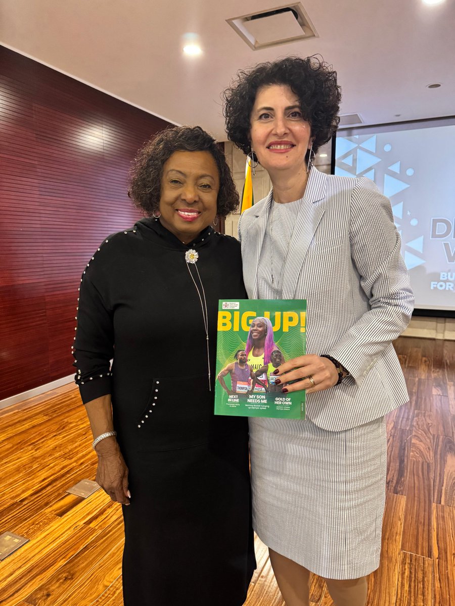 armembcan's tweet photo. 🇦🇲🇯🇲 H.E. #Armenia Ambassador @HaAnahit paid a working visit to Jamaica last month to participate in the #DiplomaticWeek2025, organized by the @mfaftja.

Meetings were held w/ FM, Senator the Hon. @kaminajsmith, the Hon. Edmund Bartlett &amp; the Hon. @Babsy_grange. 

#ArmeniaJamaica https://t.co/m4i6iHlUmn
