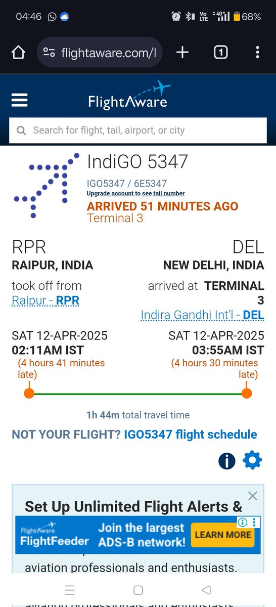 Pankhuri13's tweet photo. @DGCAIndia @IndiGo6E @aajtak @ZeeNews @ABPNews Our flight 4m RPR to DEL was delayed by 5 hrs(weather in delhi).Finally after landing at 3:50 am on 12th mrng, we r still in the flight 4 close 2 an hr,  tht either bay wasn't available or staff wasn't.Wht is wrong wid indigo?? https://t.co/rtYVCu9g1t