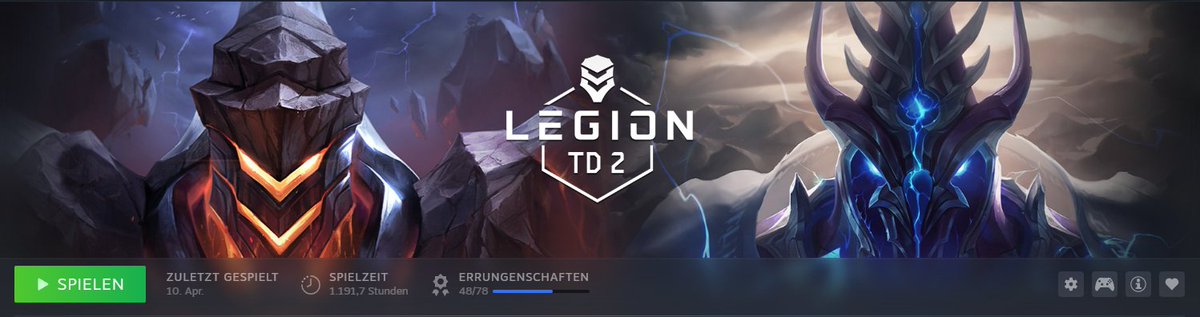 DanP210's tweet photo. @LegionTD2 just a german casual, proving the "thousands of hours" part https://t.co/2LIVU45Qnz