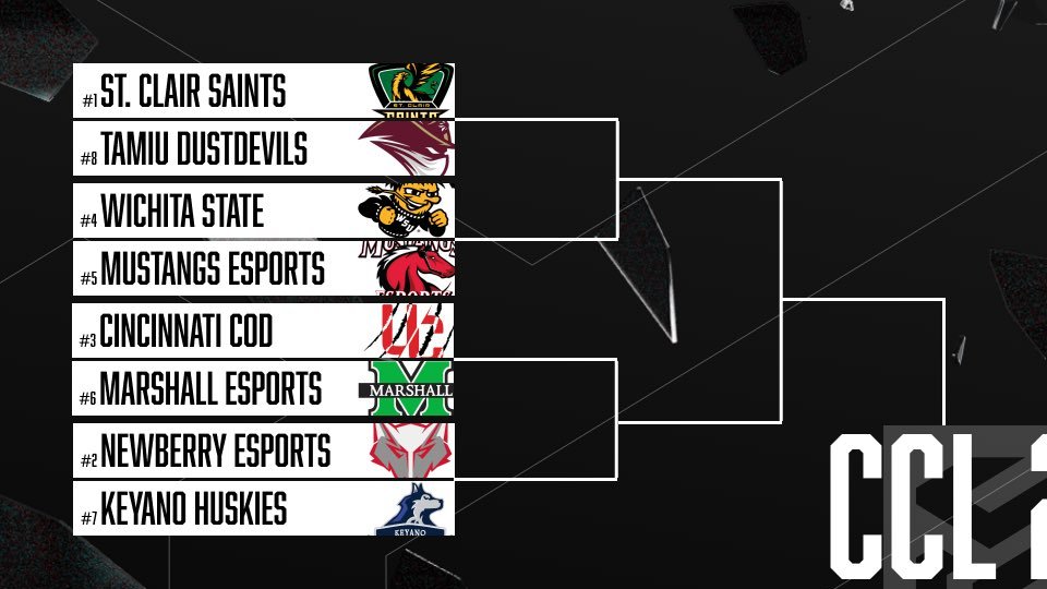 CMCC Esports (@mustangsesports) on Twitter photo CCL National Playoffs begins with a tightly seeded matchup against <a href="/EsportsWSU/">Wichita State Esports</a>
Tune in to the stream for all the action!
twitch.tv/cmmustangsespo… CCL National Playoffs begins with a tightly seeded matchup against <a href="/EsportsWSU/">Wichita State Esports</a>
Tune in to the stream for all the action!
twitch.tv/cmmustangsespo…