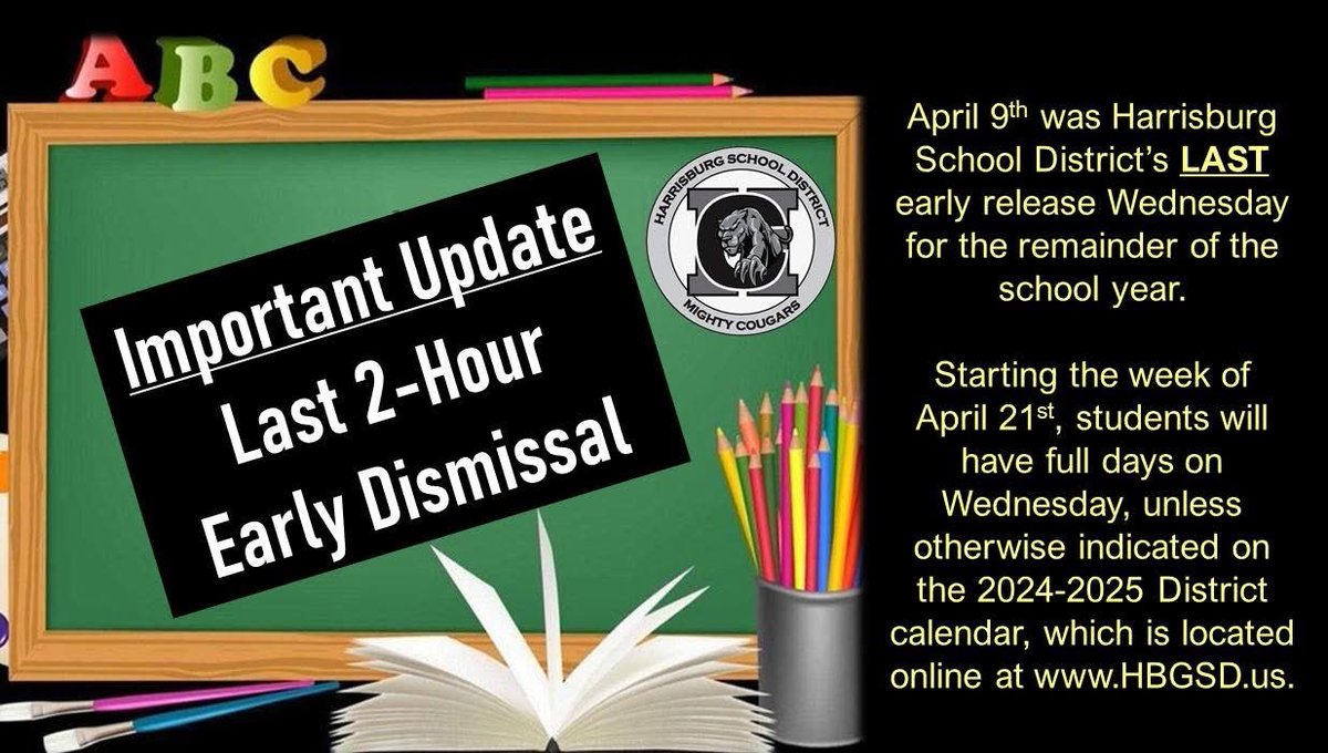HarrisburgCougars (@hbg_sch_dist) on Twitter photo 