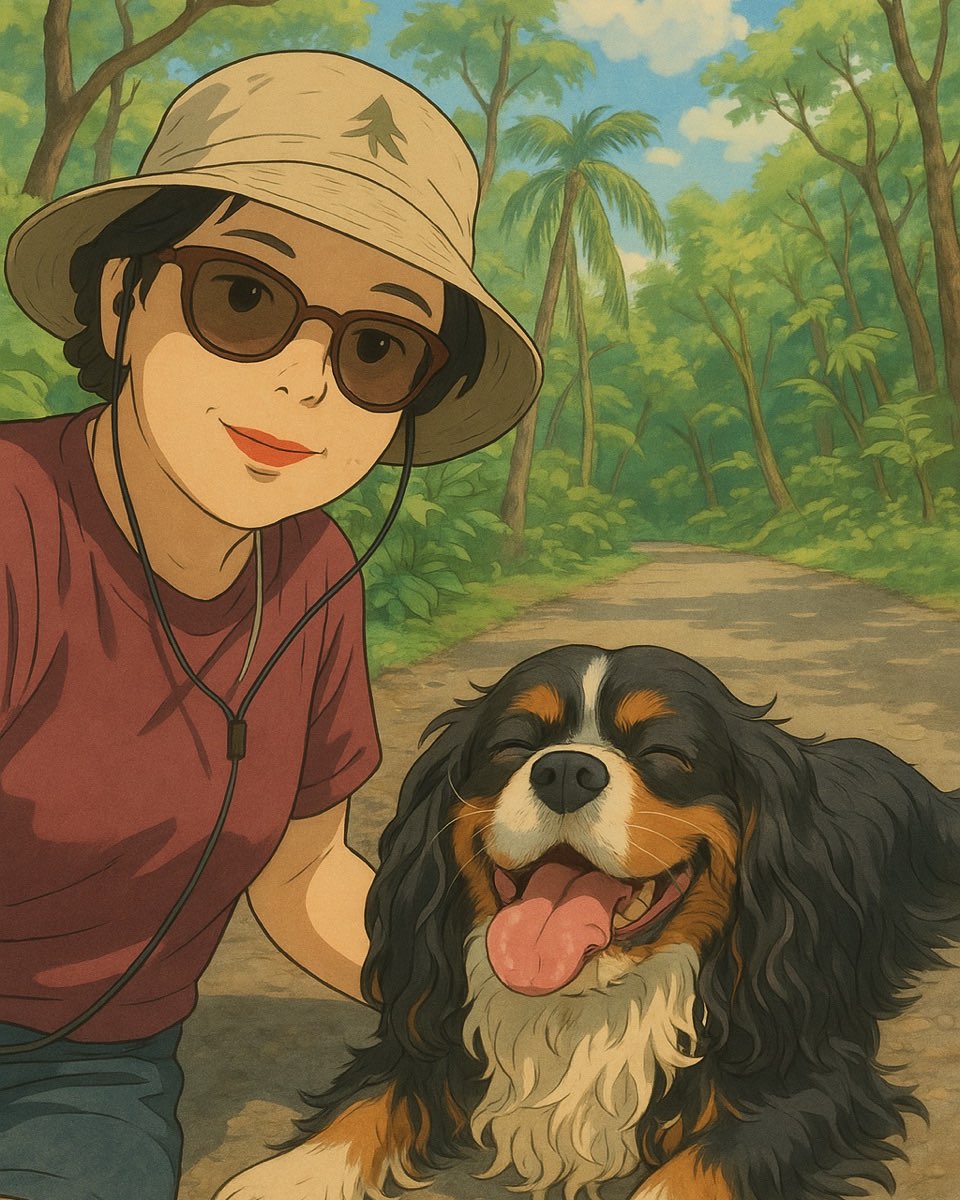 Con mi Thiago, ghibli Style  