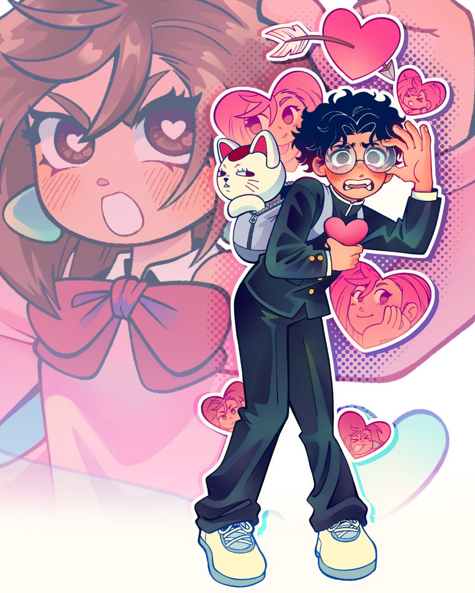 xeop22's tweet photo. Momokarun stickers perchance o_o
#dandadan #momokarun #okarun #digitalart #anime #manga #illustration #fanart https://t.co/rlrFfGkYYL