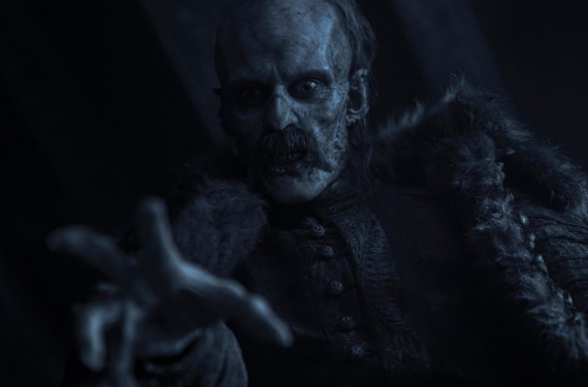 EggersFilms's tweet image. Robert Eggers about the decision to give Count Orlok facial hair in Nosferatu:
“It's a hard pill for some people to swallow. But I also don't care, because there's just no fucking way that this guy wouldn't have a moustache.”