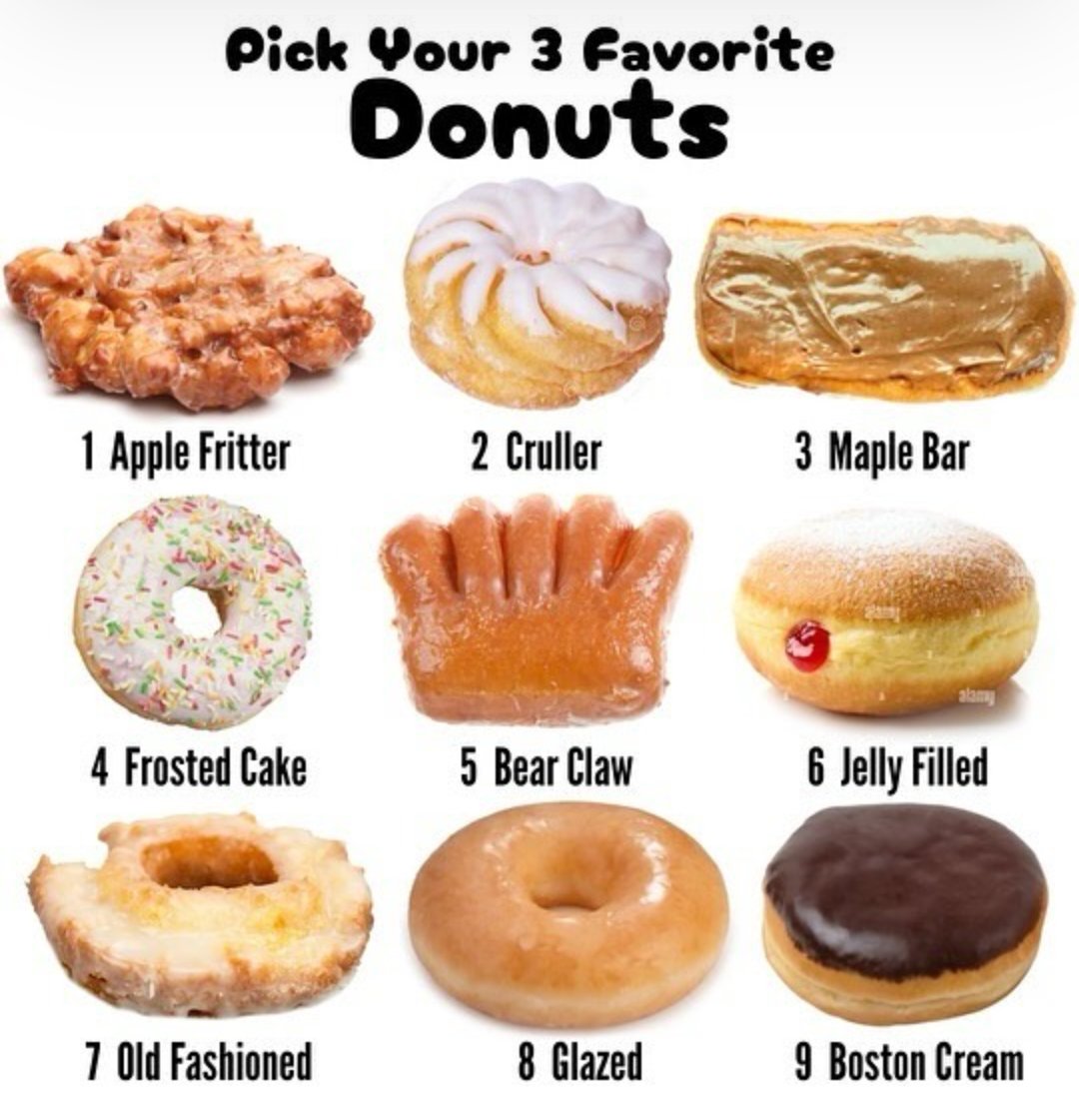 Which 3 would you love delivered to you hot and fresh tomorrow morning?