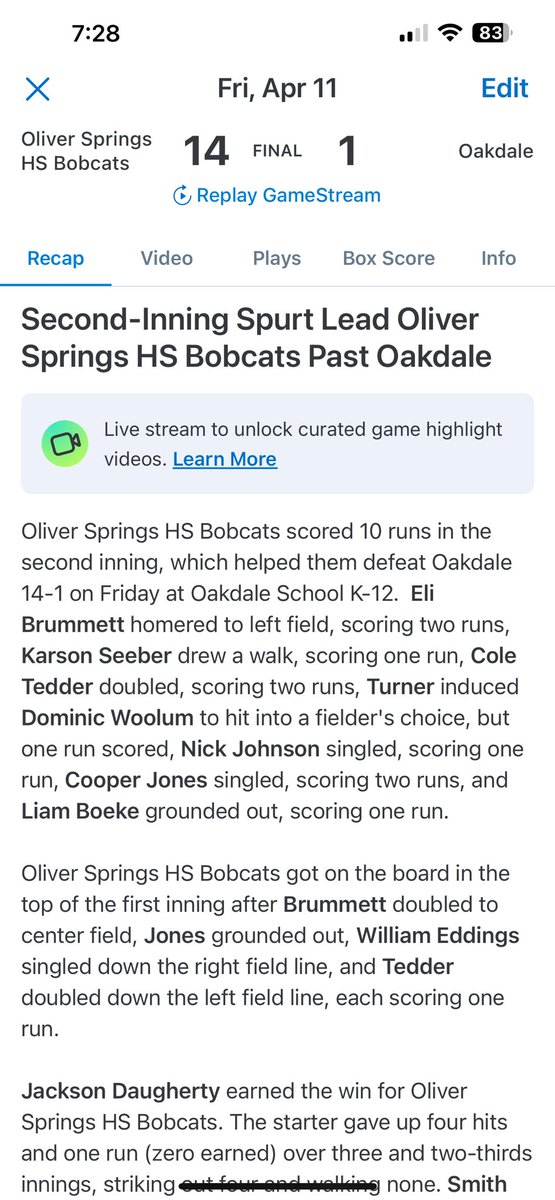 coachkegley's tweet photo. @TBCAorg @ETBCAbsb @5StarPreps @BBBTV12 @prepxtra @RoaneSportsTN https://t.co/eclbp76Fdd