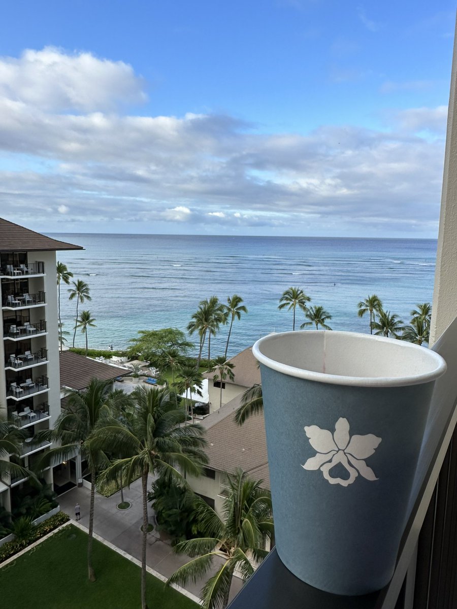 ameliajsimmons's tweet photo. @armondboudreaux Halekulani ❤️enjoying the view and their coconut cake!!! #halekulani https://t.co/28KWpaDOVw