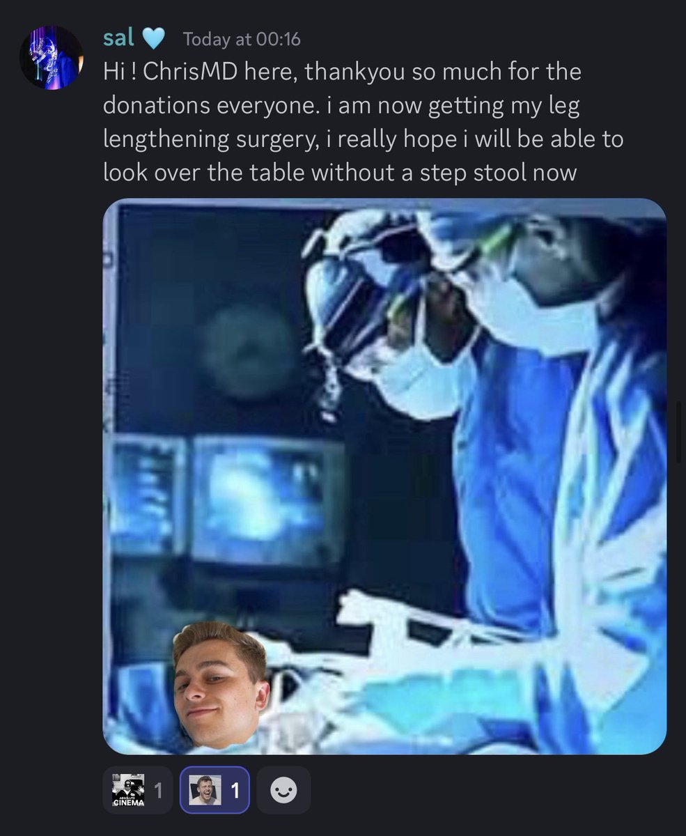 BethD1602's tweet image. Erm yeah idk what’s going on the discord server tonight… 
(For legal reasons this is a joke, Chris we love you)