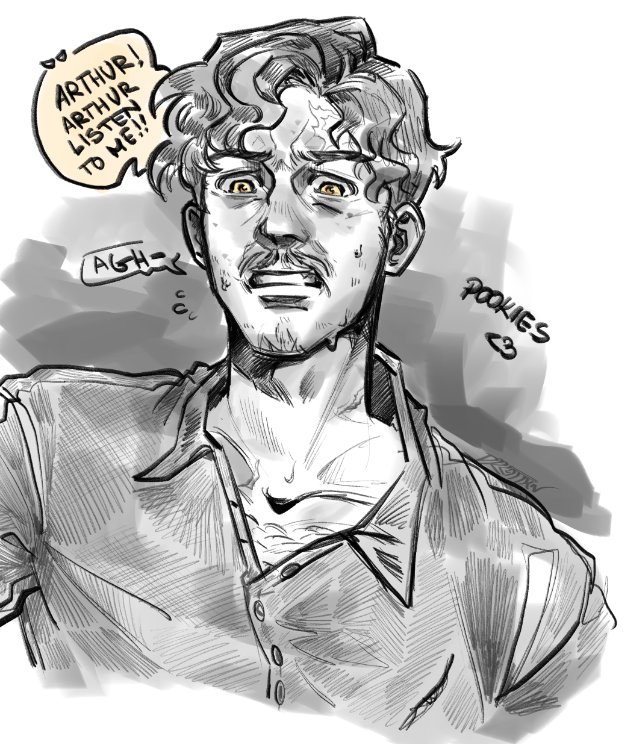 Prottxv's tweet photo. Quick doodle of these sillies, recently I finished the podcast, it's soooo good
#malevolentpodcast #malevolent  #Fanarts https://t.co/IOKGAbUSJX