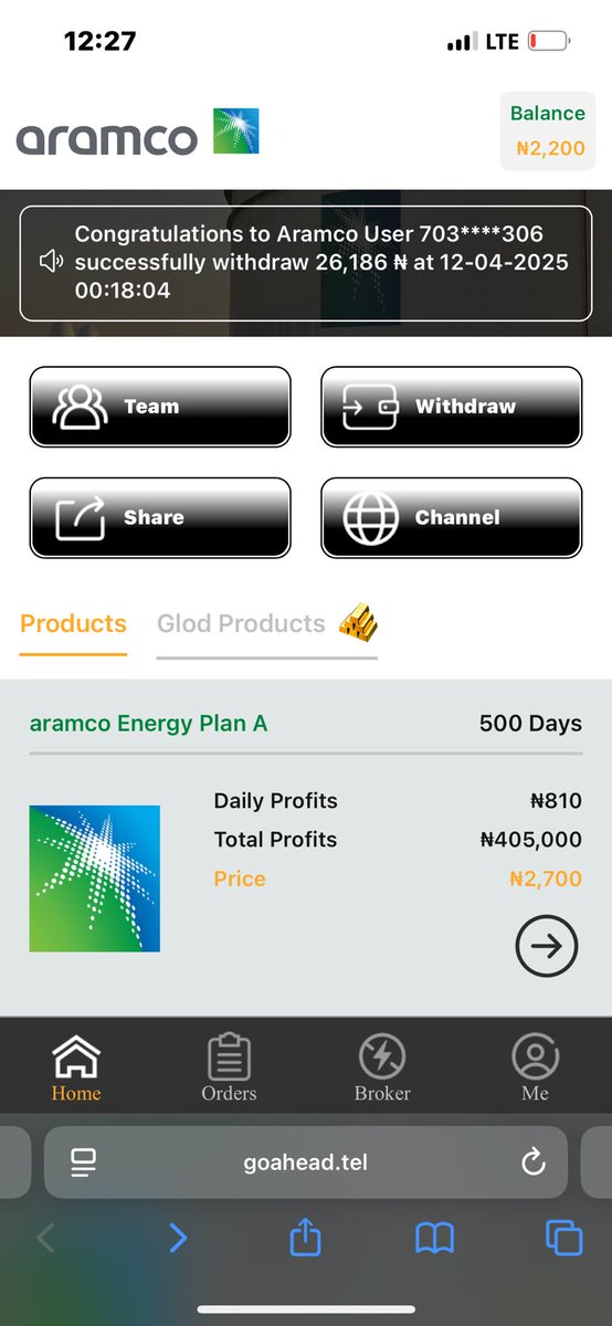 Maxwell991Otf's tweet photo. @aramco @aramco please is this real or not cos https://t.co/5tRsGcL8sR
