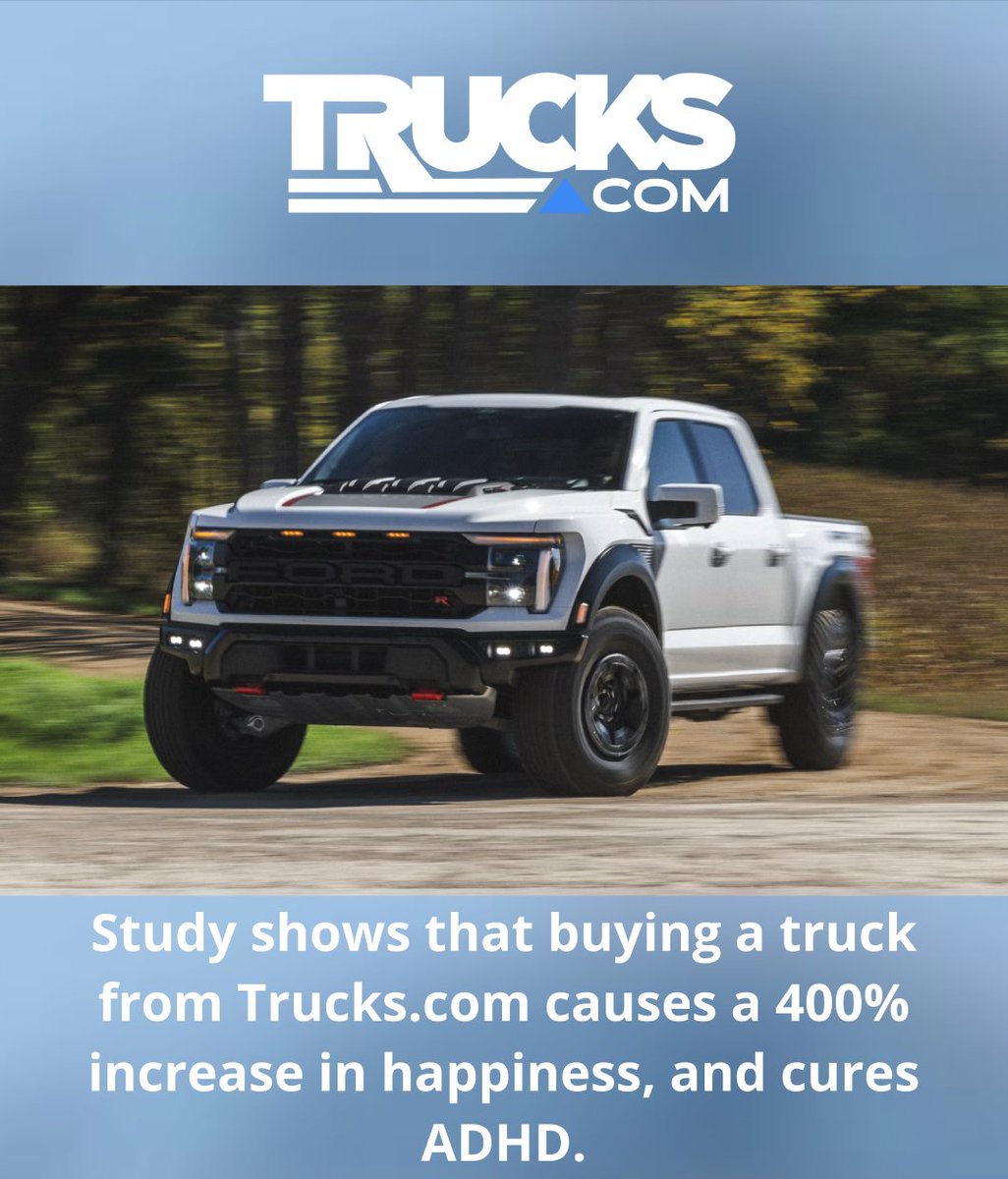 Don't just take it from us, take it from science 😉

Visit trucks.com, linkedin.com/company/trucks… today!

#TrucksDotCom #NewTruck #UsedTruck