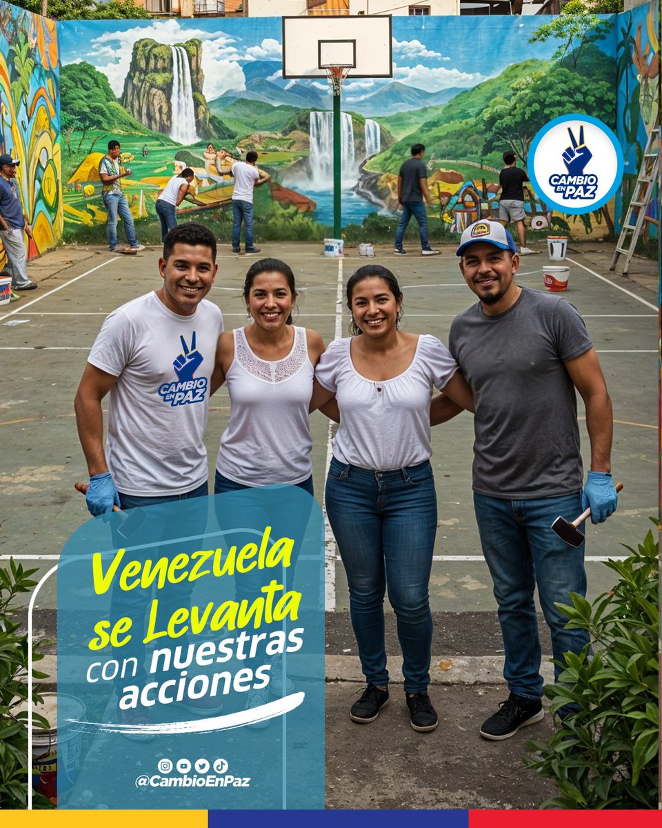 Todo lo que hacemos hoy, importa

Tenemos la certeza de que juntos podemos construir la #VenezuelaPosible que queremos 

Seguimos Adelante 🙏
