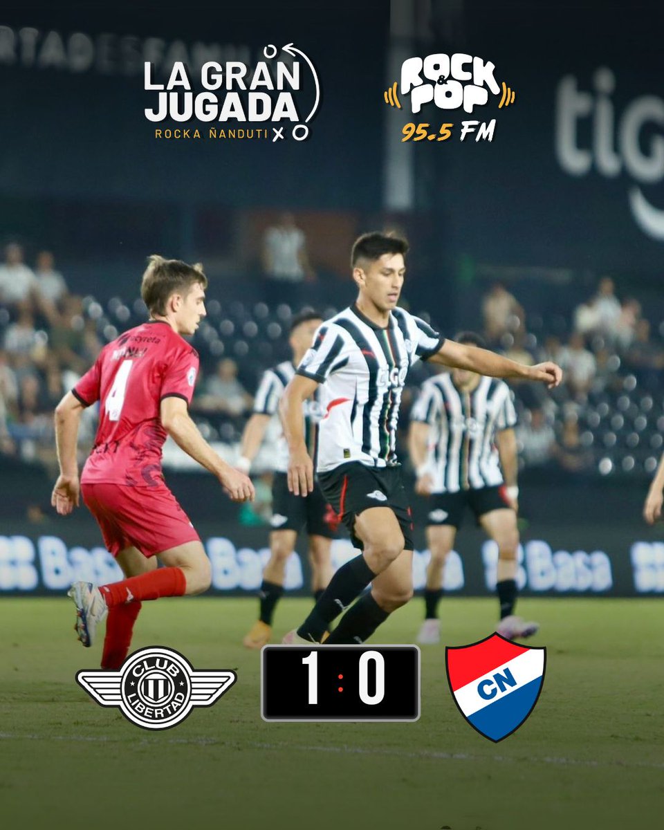 🏆 #Apertura2025 - Fecha 13.  

¡Final del partido! 

📌 #Libertad 1 - 0 #Nacional. 

⚽️ Lorenzo Melgarejo.

#LaGranJugada
#1020AM 
#955FM 

📌 YOUTUBE EN VIVO: youtube.com/watch?v=ZKCC8F…

📲 Whatsapp: wa.me/984955000

🔴 Live: x.com/i/broadcasts/1…
