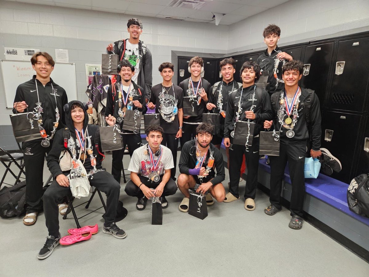 The varsity boys track team finished 2nd in a tough team battle in the team standings at the Area Meet held in Harlingen. The boys will send athletes in 7 events to the Regional Meet in San Antonio next week. Well done boys!