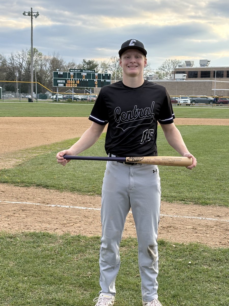 Central 10
Salem 0

Move to 7-3 (2-0 Conference)

WP- Wieter 6.0 IP 8 K 2 H

Lehman 2-3 HR 2B 2 RBI
Kohrmann 1-3 3 RBI
Nettemeier 2-2 2 RBI

Tomorrow we host a triangular with South Central and Casey Westfield. 

Central vs South Central 10 am