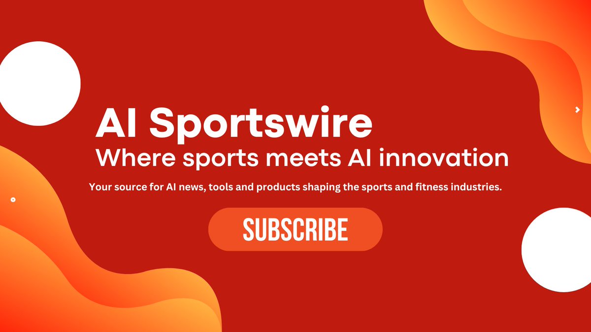 twilmott's tweet photo. 🚀 Introducing AI Sportswire: The weekly newsletter where sports meets AI innovation.  

Stay updated on AI tools transforming sports &amp; fitness without the tech jargon. Practical solutions delivered to your inbox.  Subscribe now: 

https://t.co/gvLY1G4mNy #SportsTech #AI https://t.co/OEQUpIWTju