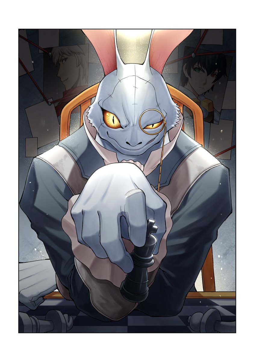 Demongem1's tweet photo. Let's play a game on this board where I'll control it all // If I were to rate the story, it would be 6-7, but the rabbit is 10/10!? https://t.co/uyOmMvbBOe