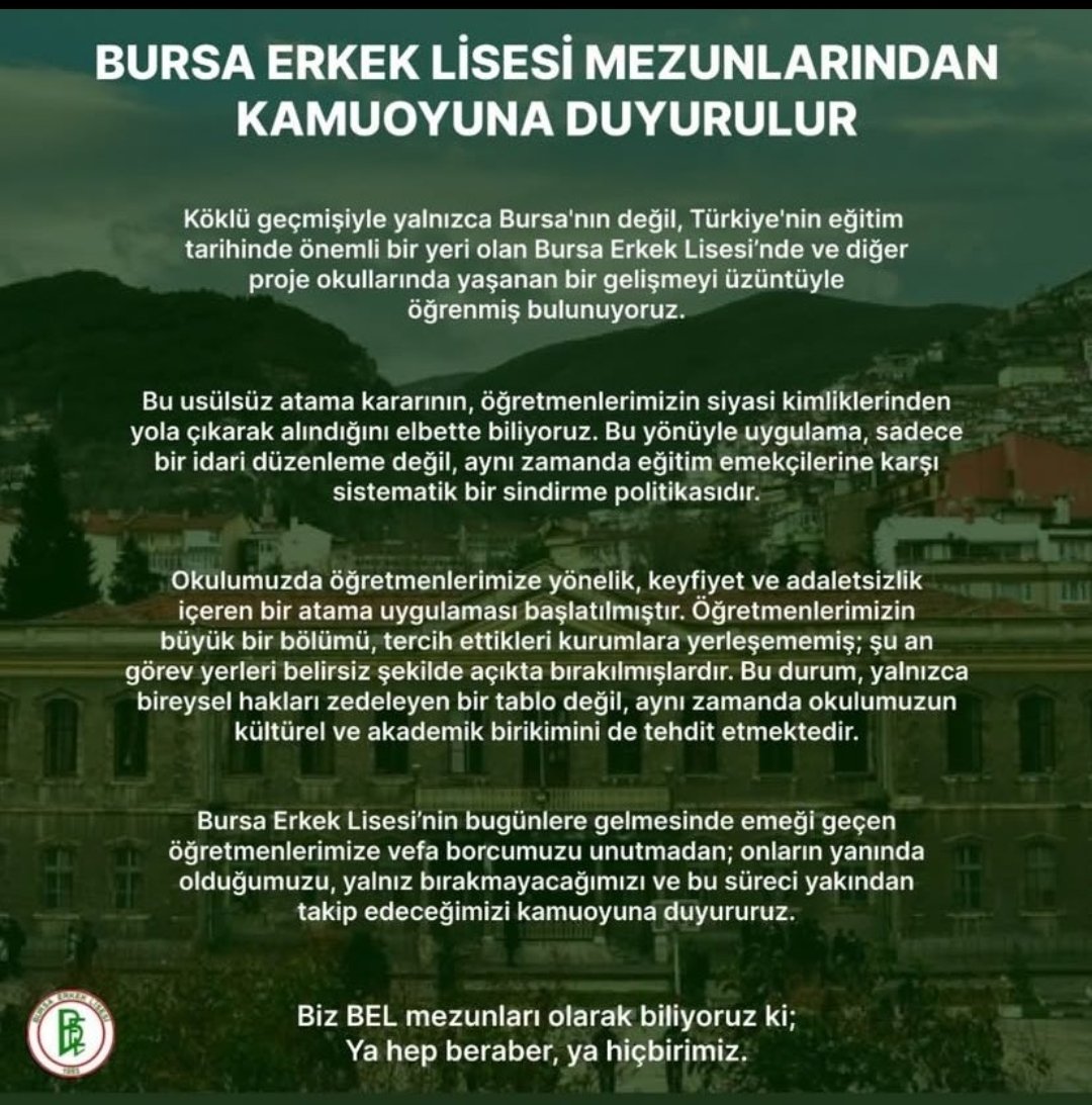 niigdee's tweet photo. Yıllarını pırıl pırıl bir gençlik yetiştirmek için feda eden öğretmenlerimizi size bırakacağımızı mı düşünüyorsunuz?

#öğretmenimedokunma 
#lisemedokunma https://t.co/8pkmSSggfP