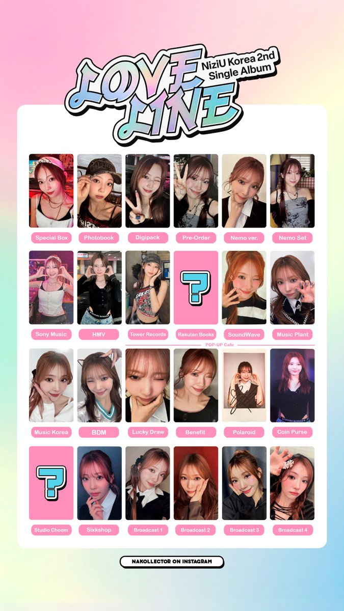 NiziU love line soundwave トレカ NiziU LOVE LINE トレカ マユカ Soundwave カフェ - メルカリ