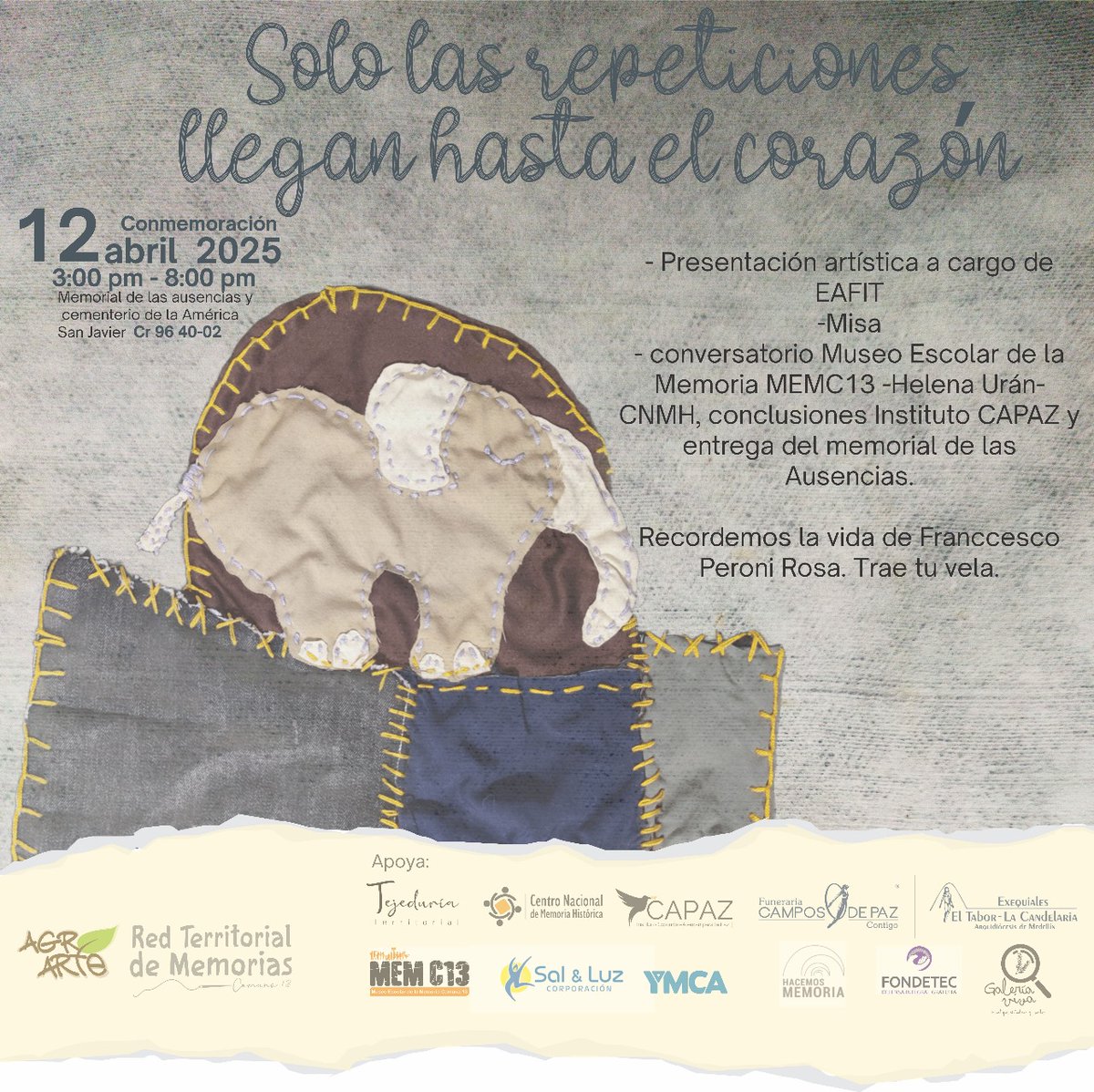 Solo las repeticiones llegan hasta el Corazón.
Nos vemos mañana en la 13.