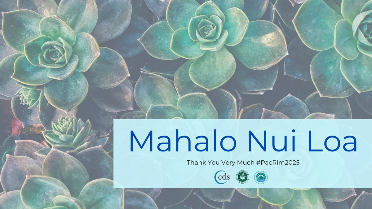 Mahalo Nui Loa!! Thank you for attending #PacRim2025

✔️Conference Surveys
✔️Conference Proceeding at rdsj@hawaii.edu
✔️Certifications are available at prinfo@hawaii.edu
✔️Like, Follow, Share
facebook.com/PacRimHawaii
instagram.com/pacrim_hawaii/
x.com/PacRimHawaii