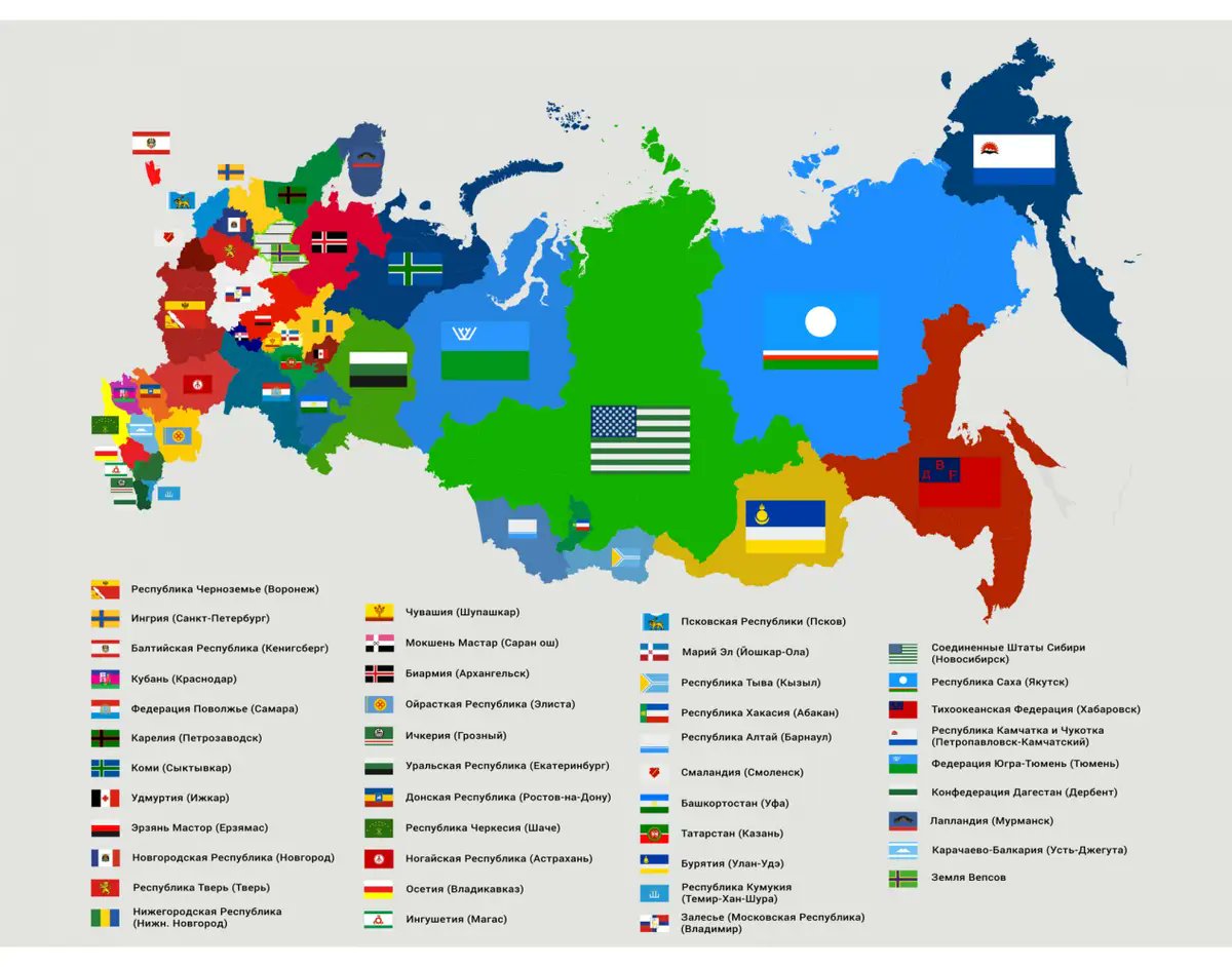FreeBasuria's tweet photo. @FreeIngria Eurasian nations independent ! https://t.co/64lfe0axC9