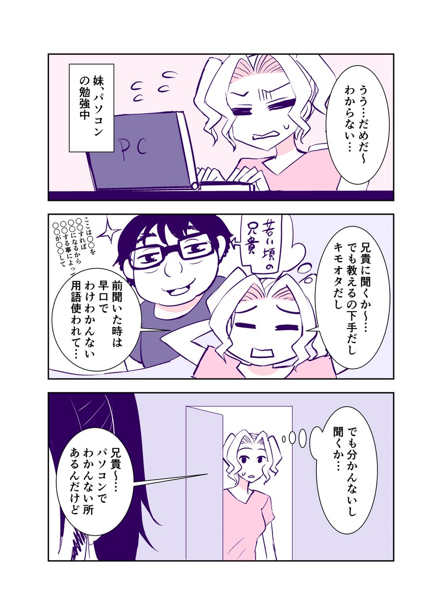 どんどんかっこよくなっていくお兄ちゃん⑧
 (もっと読みたい人は❤かRPかコメントで。) 