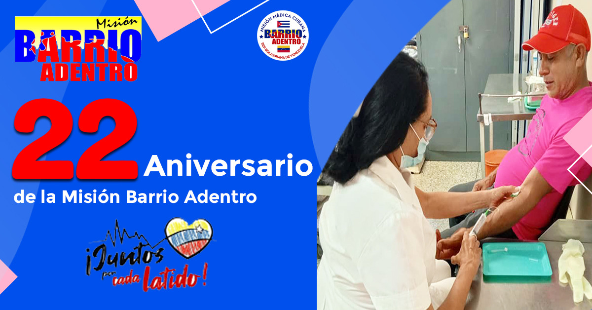 cubacooperaven's tweet photo. · ¡Médicos y no bombas!, llegando hasta los lugares más recónditos, celebrando 21 años de humanismo. #AniversarioXXIIBarrioAdentro #JuntosPorCadaLatido #CubaCoopera @cubacooperaven @MINSAPCuba @japortalmiranda https://t.co/VP1WnWNsFa