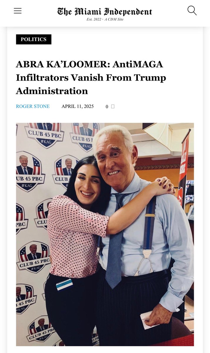 LauraLoomer's tweet image. “Loomer’s continued relevance is a testament to her indefatigable spirit. After undergoing an aggressive deplatforming that would have caused most to throw in the towel, Loomer stayed on the attack, launching runs for U.S. Congress, continuing her advocacy efforts, and was able…