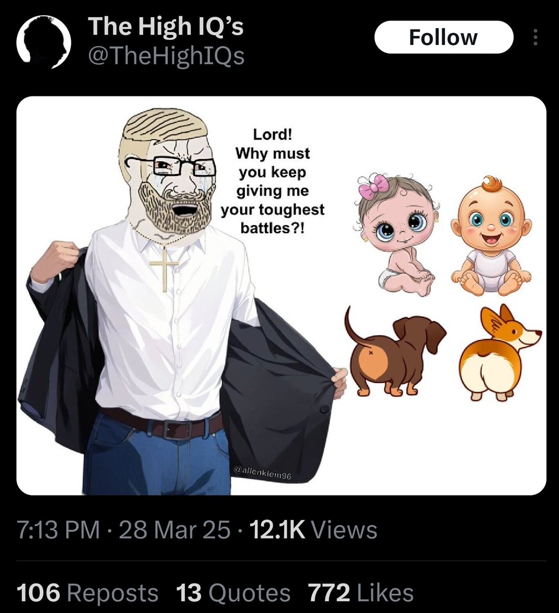 Insane Cope tweet media