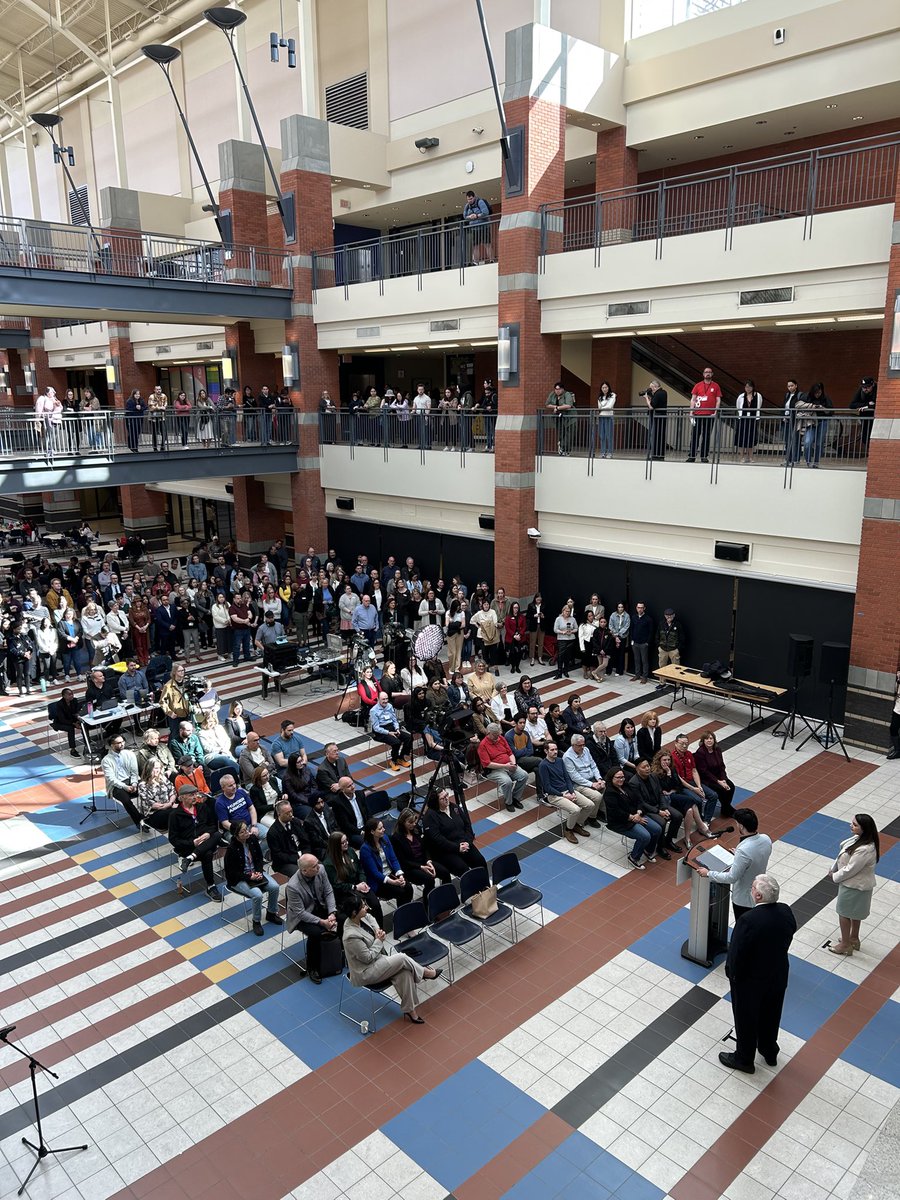 I was proud today to announce that Alberta’s government is investing $30 million towards the redevelopment of @SAIT’s Taylor Family Campus Centre, through Budget 2025. This landmark investment will promote health and wellness on campus and significantly enhance the student