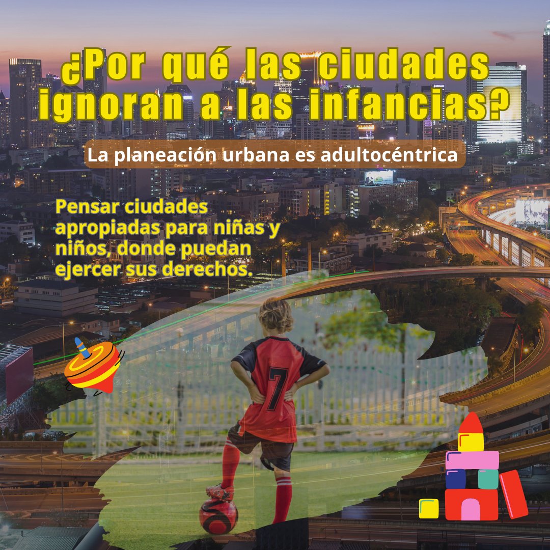 PUEC_UNAM's tweet photo. Cómo integramos  a las infancias en la planeación urbana? 🌆👧🏻👦🏽🛝
👉 https://t.co/nXP4nfaniV https://t.co/BalLQayTtx